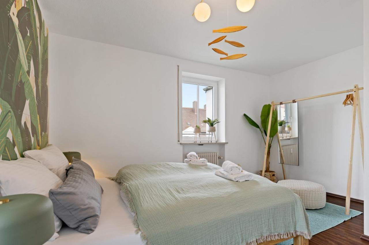 Arbio I Premium Penthouse Apartment Augsburg Exterior foto