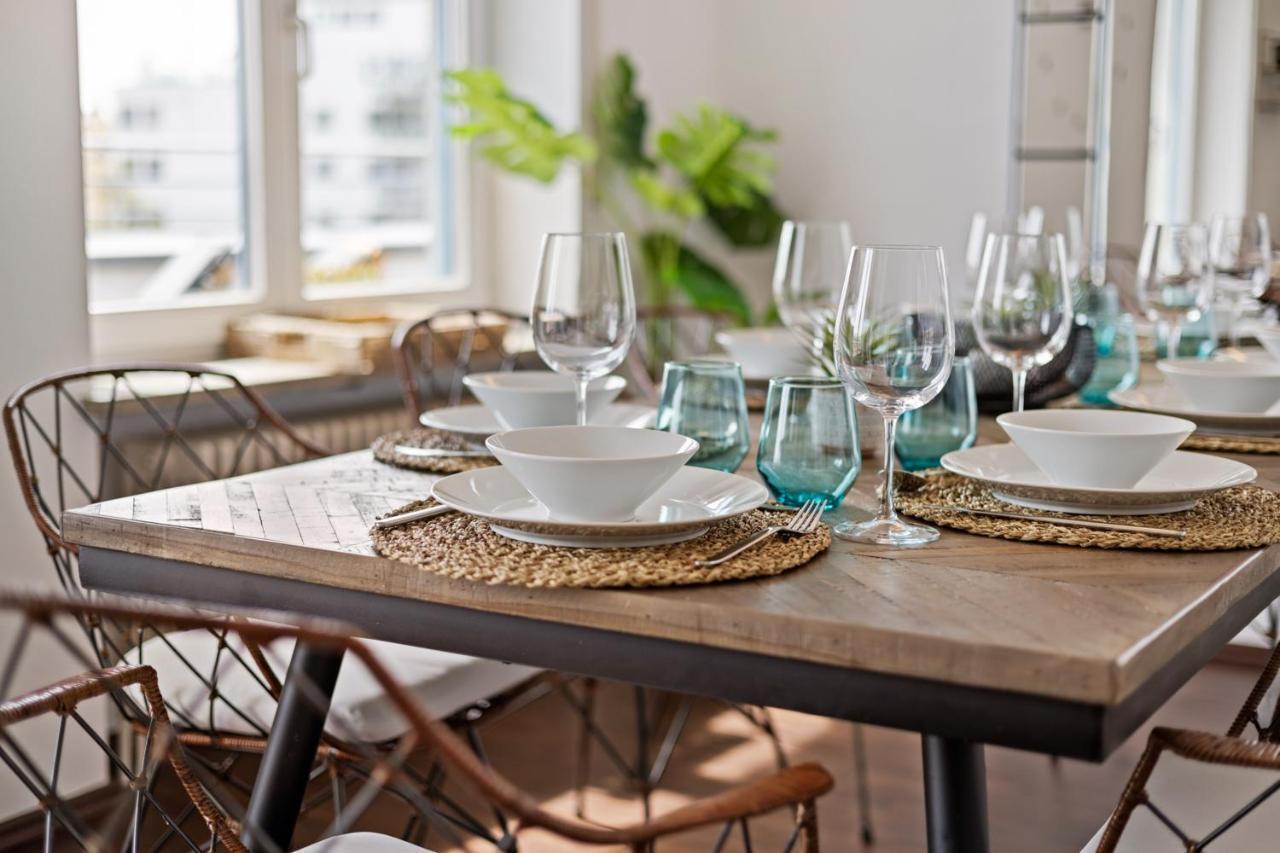 Arbio I Premium Penthouse Apartment Augsburg Exterior foto