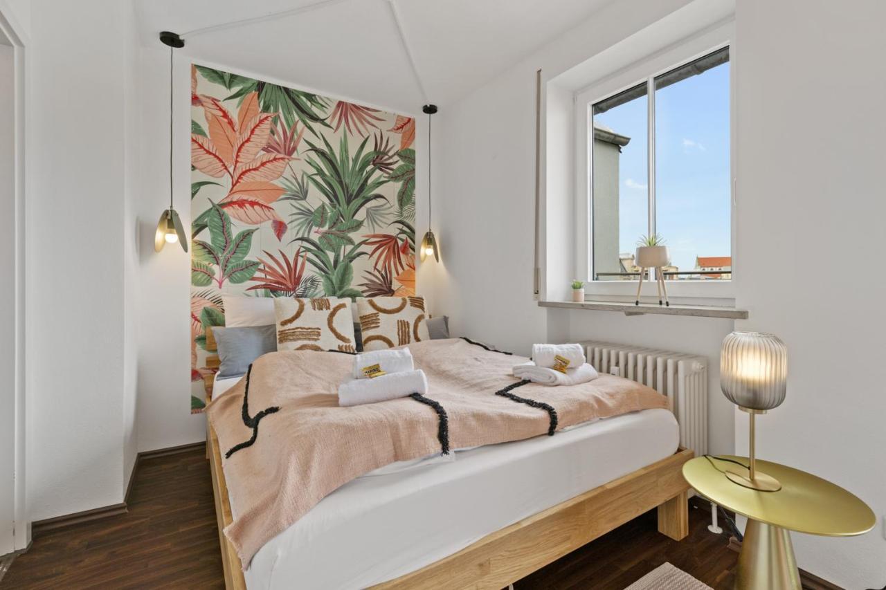 Arbio I Premium Penthouse Apartment Augsburg Exterior foto
