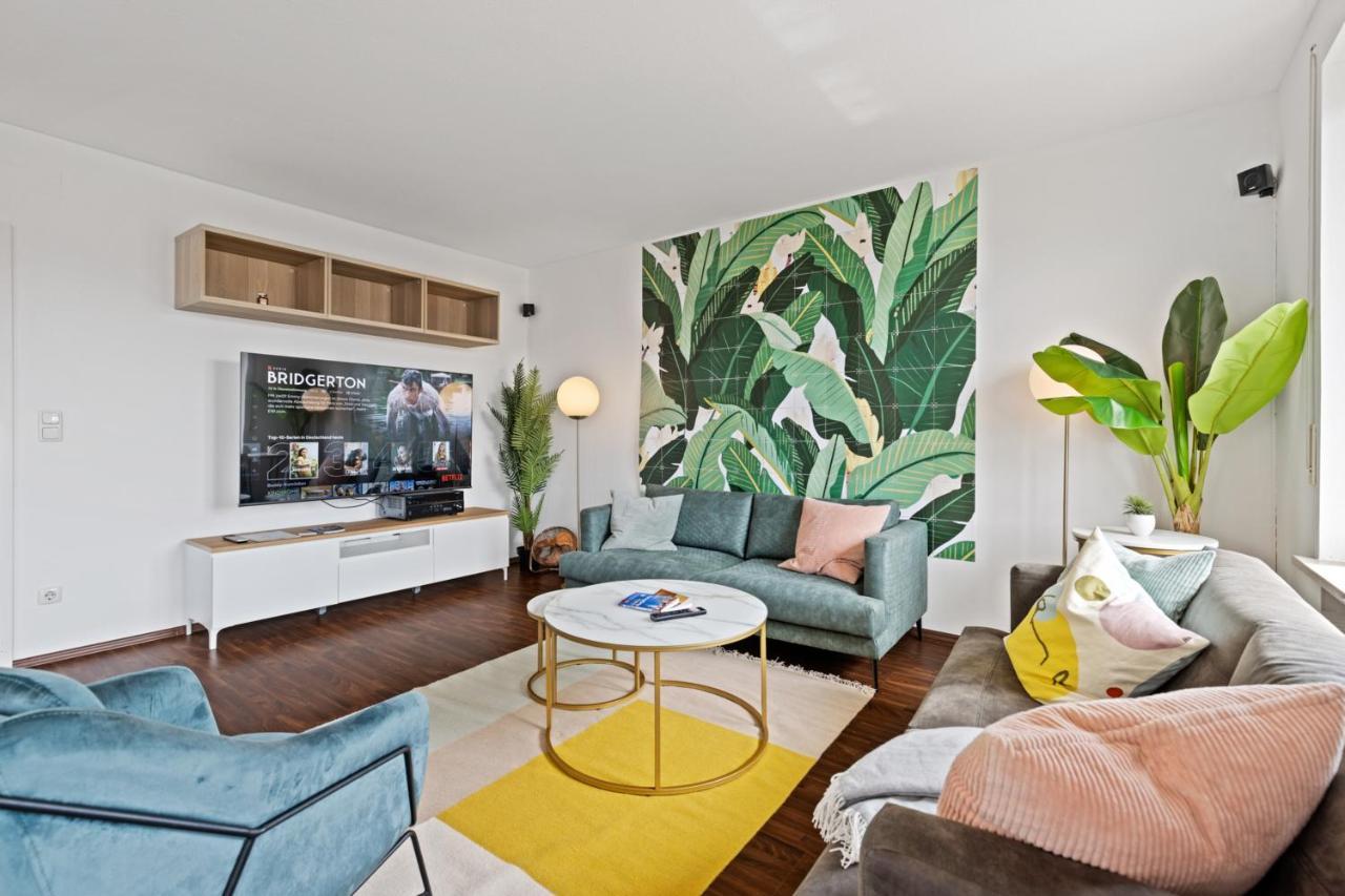 Arbio I Premium Penthouse Apartment Augsburg Exterior foto