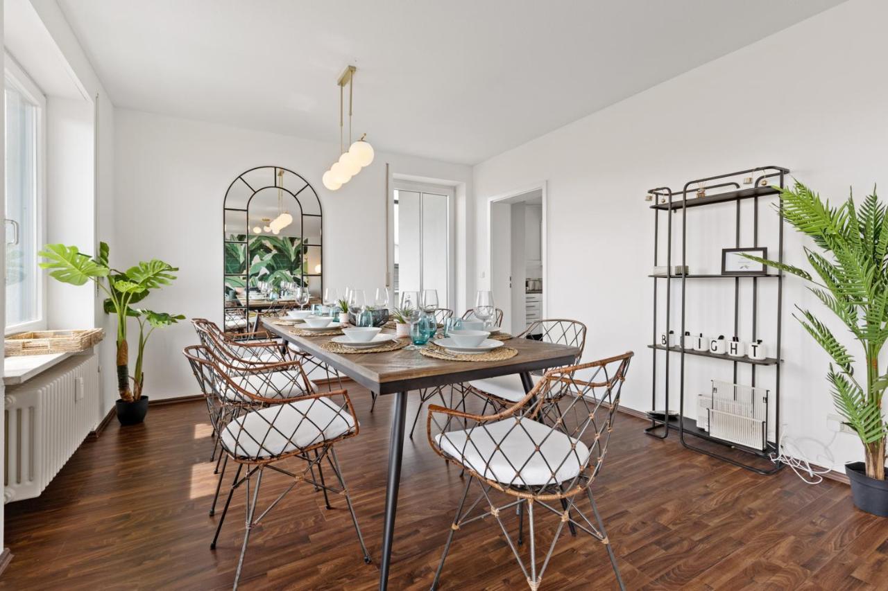 Arbio I Premium Penthouse Apartment Augsburg Exterior foto