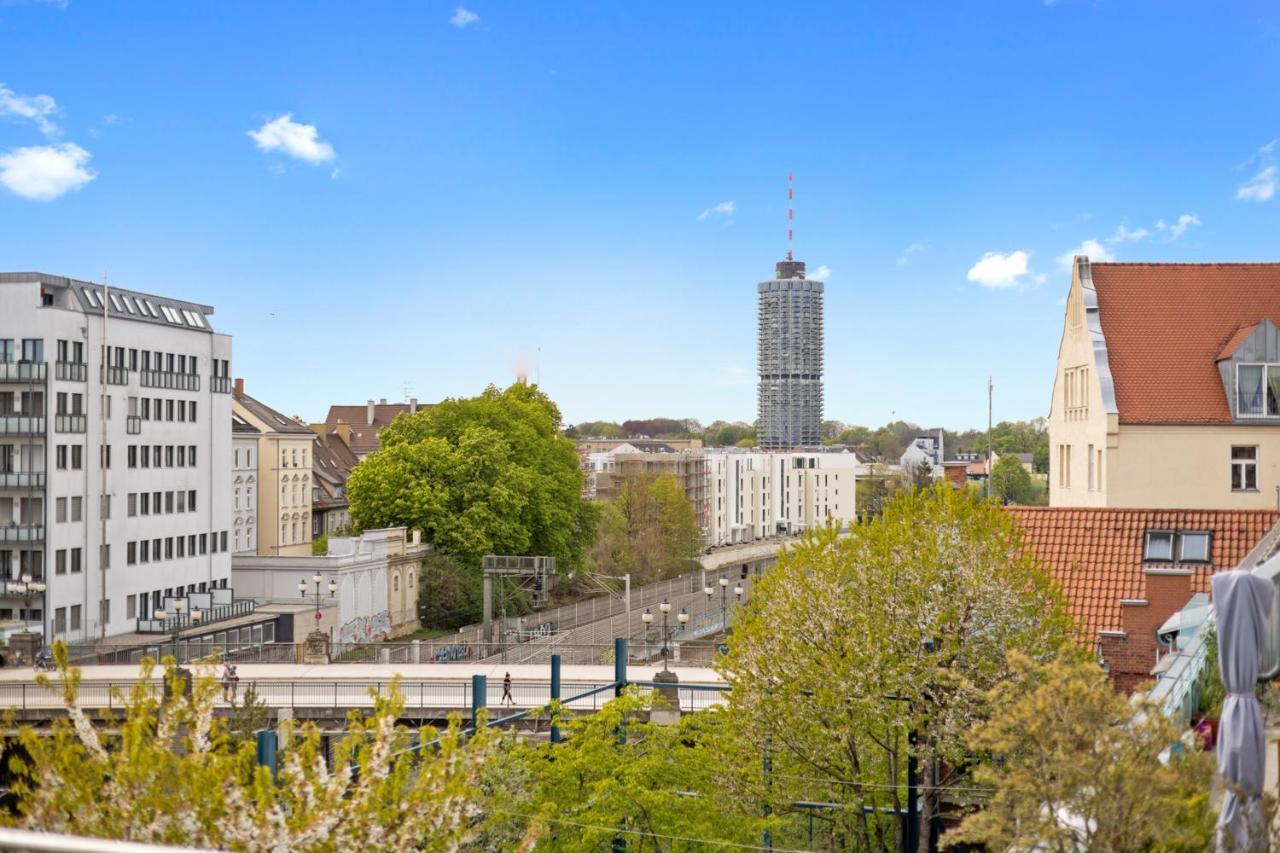 Arbio I Premium Penthouse Apartment Augsburg Exterior foto