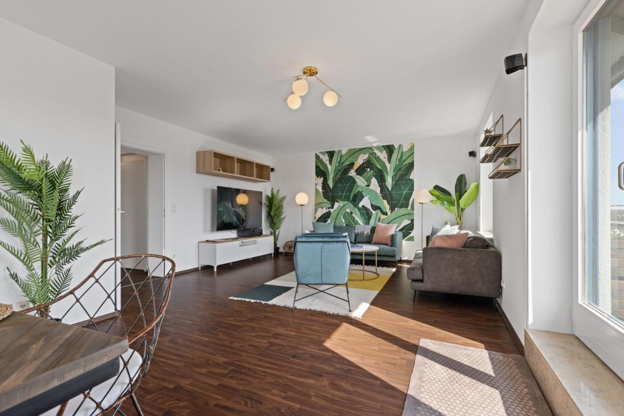 Arbio I Premium Penthouse Apartment Augsburg Exterior foto