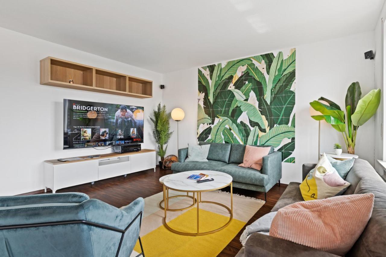 Arbio I Premium Penthouse Apartment Augsburg Exterior foto