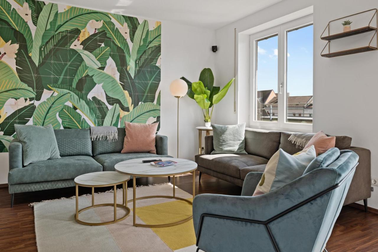 Arbio I Premium Penthouse Apartment Augsburg Exterior foto